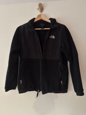 Vintage Denali North Face Black Full-Zip Fleece Jacket
